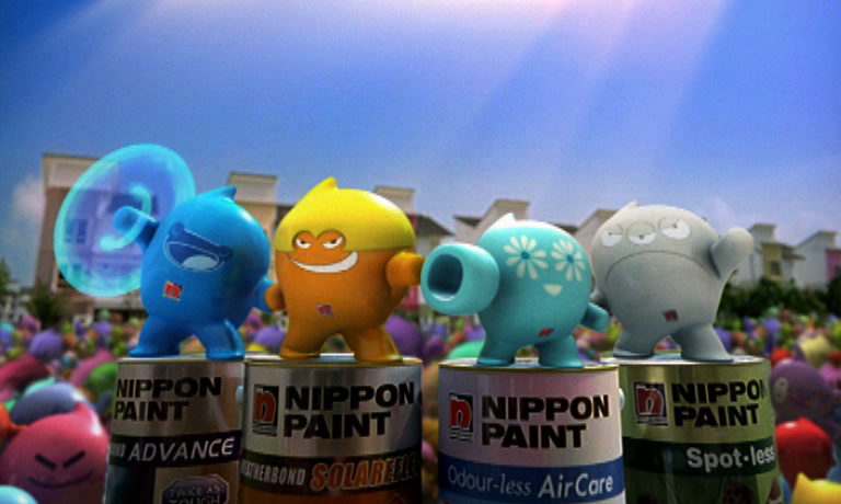 Nippon Paint Blobbies